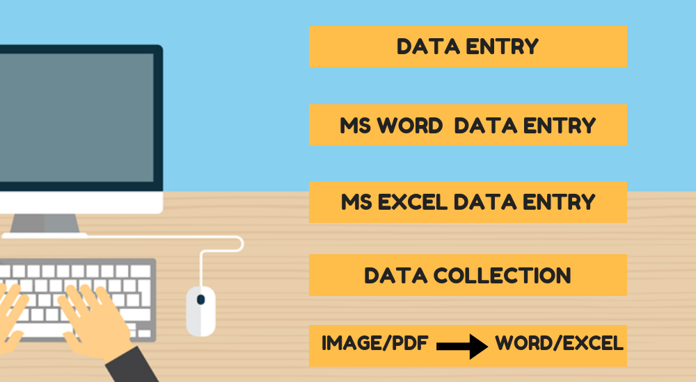 I Will do data entry works with unlimited revision